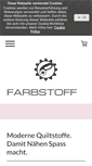 Mobile Screenshot of farbstoff.org